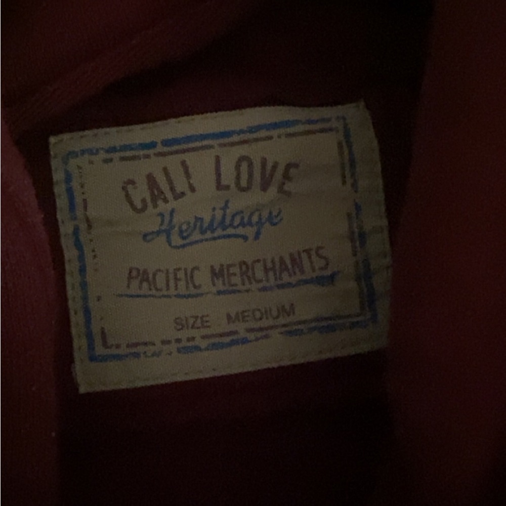 Burgundy hoodie - Picture 2 of 4